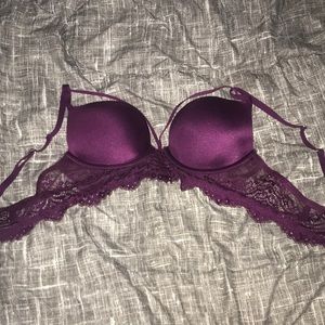 Super sexy push-up purple bra